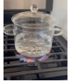 GLAZZIT 1.5L & 2L Glass Cooking Pot. 3540 Units. EXW Los Angeles